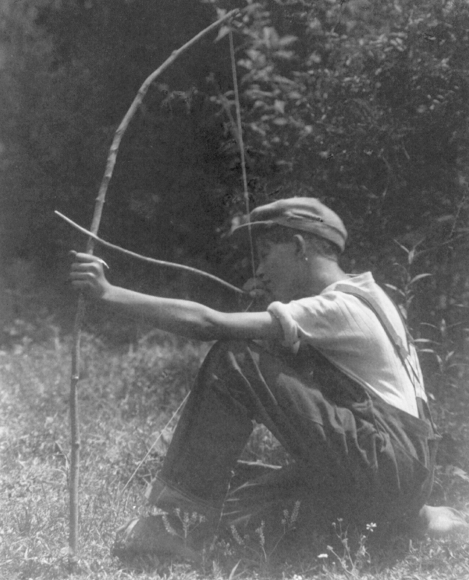Boy with Bow and Arrow , Doris Ulman, 1933, US&nbsp;Library of Congress